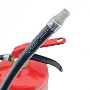 Gloria PD6GA – Dauerdruck-Pulverfeuerlöscher (ABC) mit Wandhalterung, einsetzbar an elektrischen Anlagen, frostsicher, EN3, 6 kg, 10LE